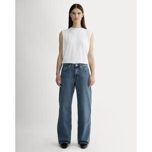 Everlane Women's Mid-Way Jean in Whisper Blue, Size 27, Cotton